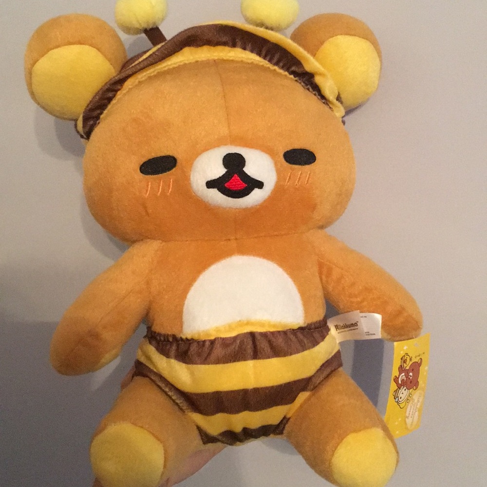 Rilakumma Meets Honey Stuffed Plush